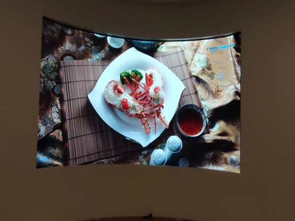 顺义室内P2.5弧形LED屏